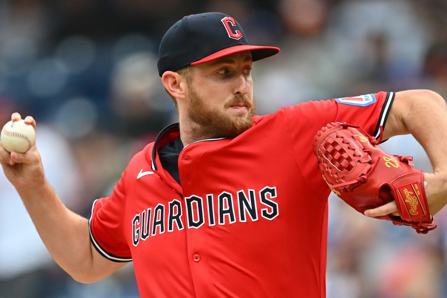 大谷に逆方向への驚きの一発を許したバイビー。(C) Getty Images