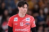 SVリーグ・チャンピオンシップのMVPに選ばれた高橋。写真：金子拓弥（THE DIGEST写真部）