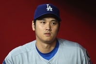 ドジャースの大谷翔平。(C)Getty Images