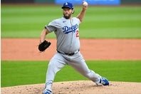 復帰後３度目の先発マウンドに上がったカーショウ。（C）Getty Images