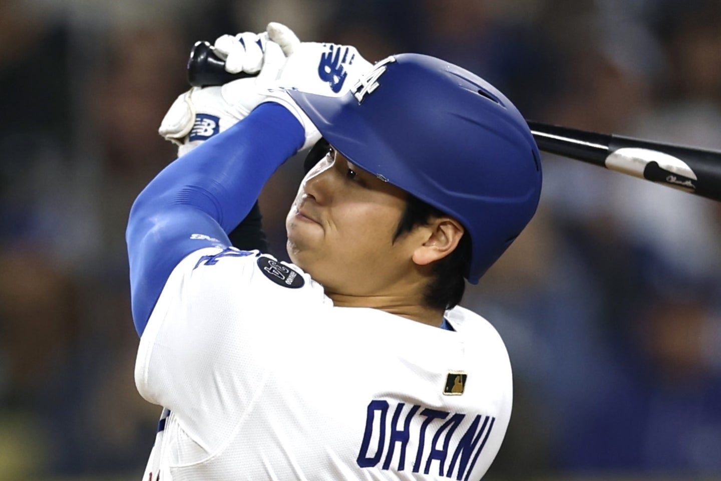 両リーグトップの20号本塁打を放っている大谷。(C)Getty Images