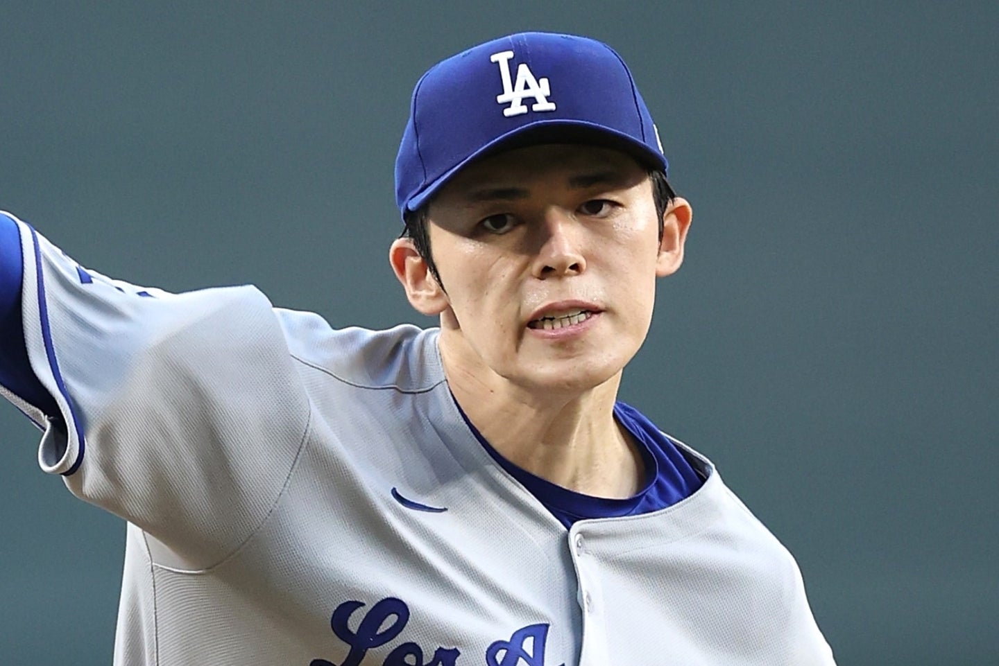 負傷者リスト入りしている佐々木。(C)Getty Images