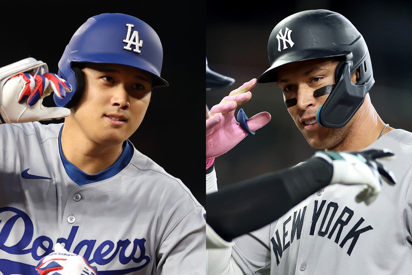 現地５月30日から行なわれるドジャース対ヤンキースの24年WS対決。大谷とジャッジはどのような打撃を見せるのか。(C)Getty Images