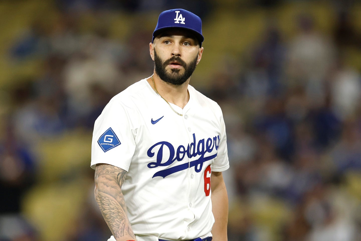 ドジャースのリリーフ左腕タナー・スコット。(C)Getty Images