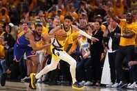 ハリバートンはスーパースター？昨季はアシスト王にアメリカ代表入り、今季もチームを２年連続のイースト決勝に導いている。(C)Getty Images