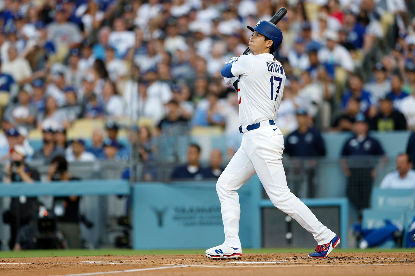 今季21、22号を１試合で放ったドジャースの大谷翔平。(C)Getty Images