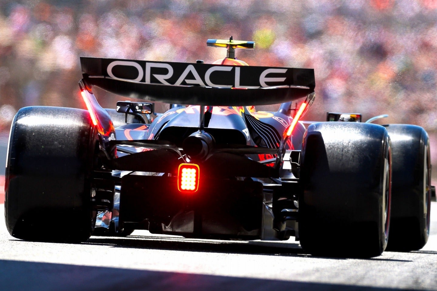 ピットレーンスタートを選択した角田。(C) Getty Imaegs