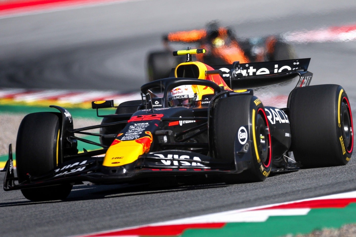 13位でレースを終えた角田。(C) Getty Imaegs