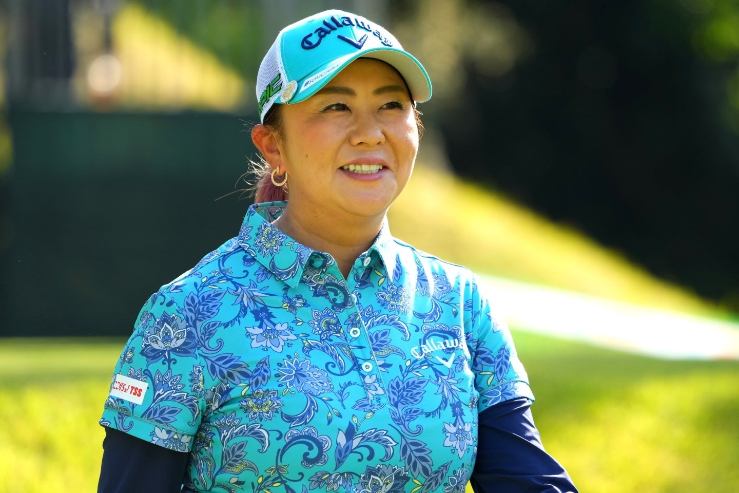 ついに結婚相手を明かした佐伯。４つ年下の現役ボートレーサーだ。(C)Getty Images