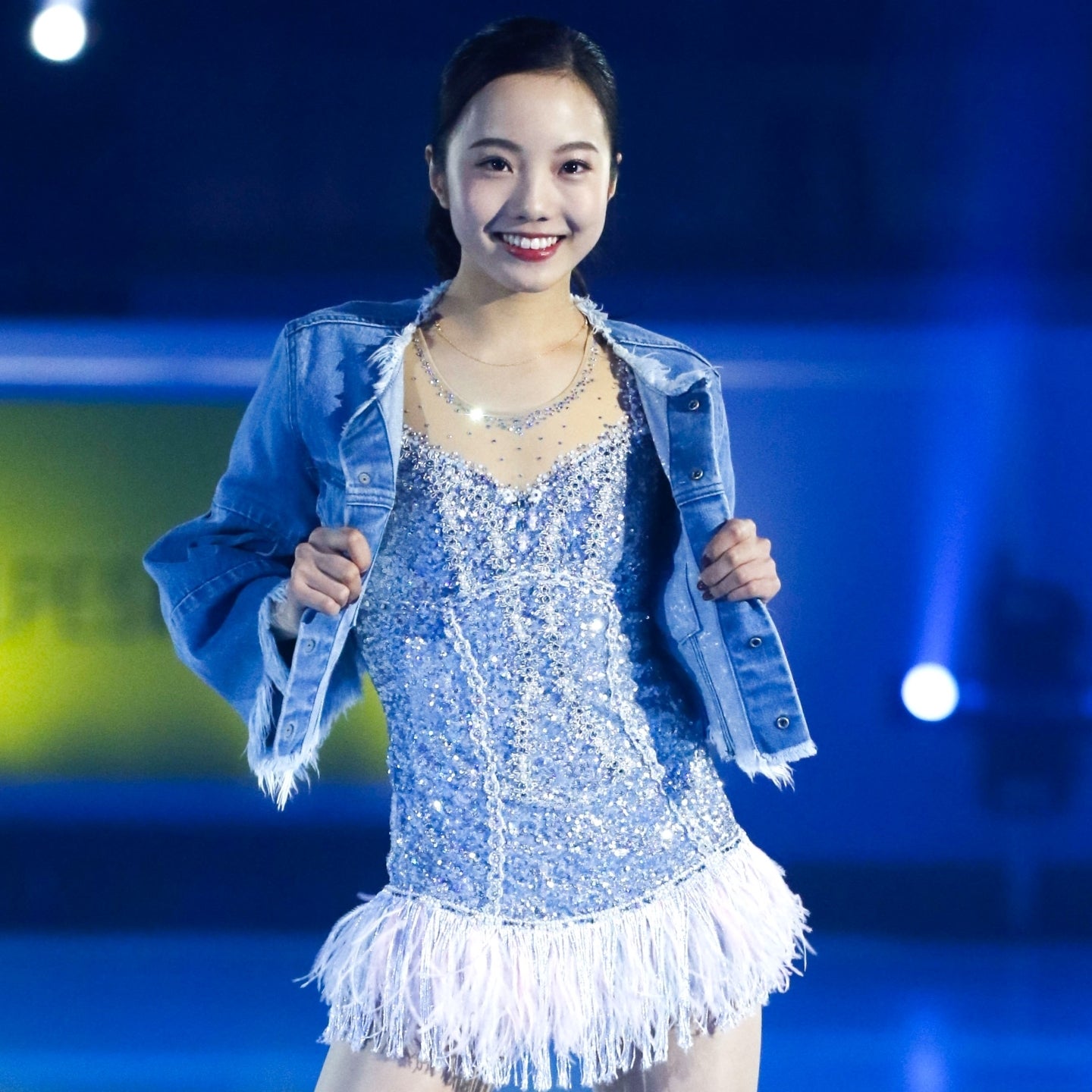 本田姉妹の仲の良さは折り紙付き。次女・真凜さんは妹の誕生日を祝した。(C)Getty Images