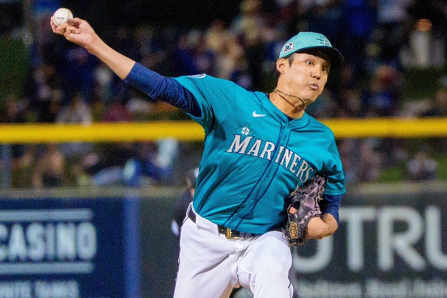 今季、マイナーで18試合に登板している藤浪。(C)REUTERS/AFLO