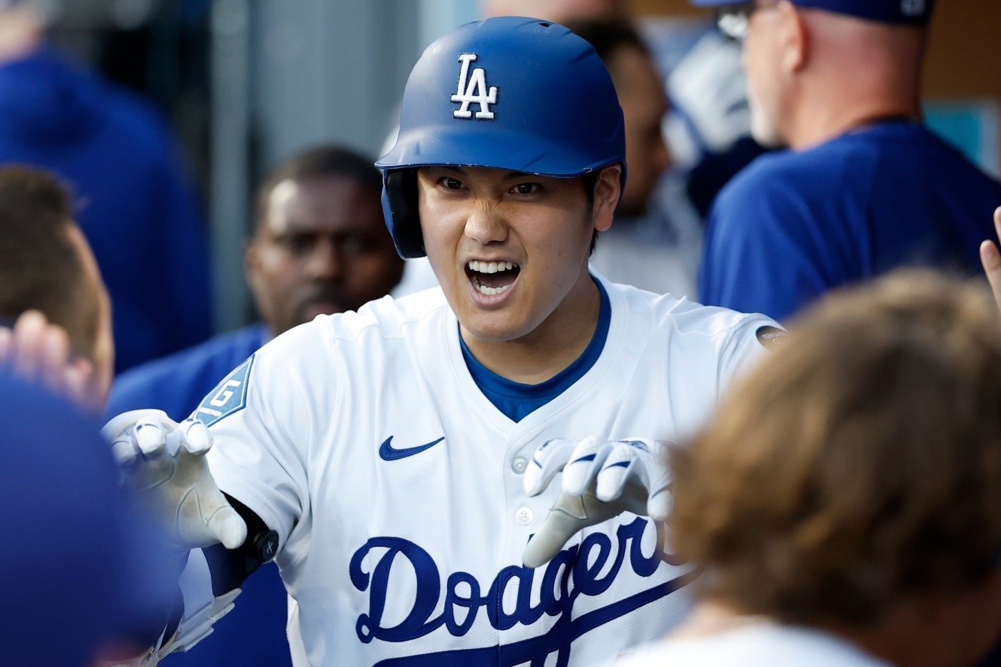 MVP級の５月を過ごした大谷。(C)Getty Images