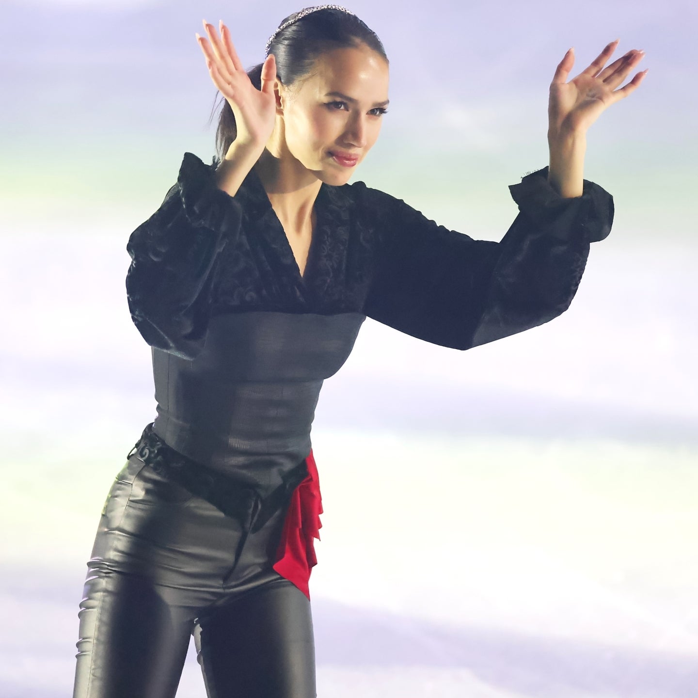 来日公演では二日間に渡って観衆を魅了したザギトワ。写真：森田直樹/アフロスポーツ