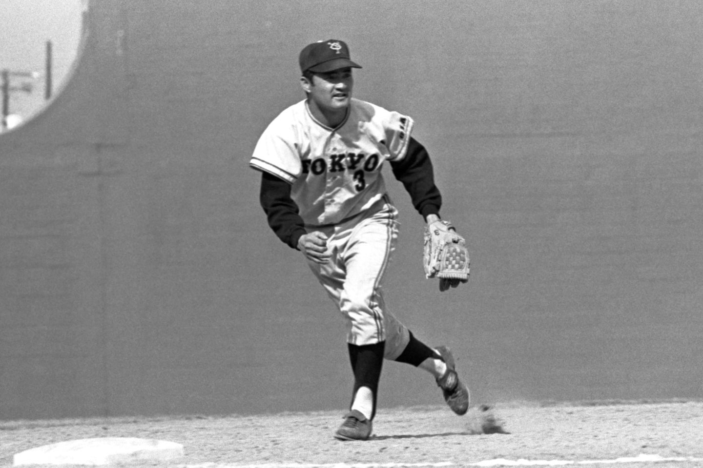 1971年３月に米フロリダで行なわれた春季キャンプでの長嶋さん。(C)Getty Images