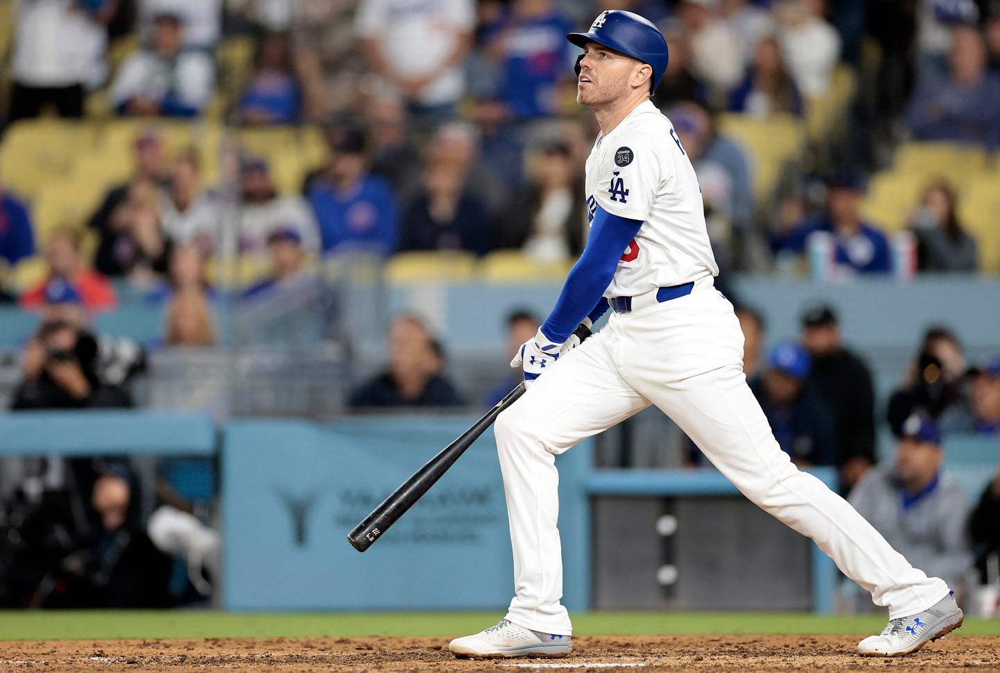 決勝打を放ったドジャースのフリーマン。(C)Getty Images