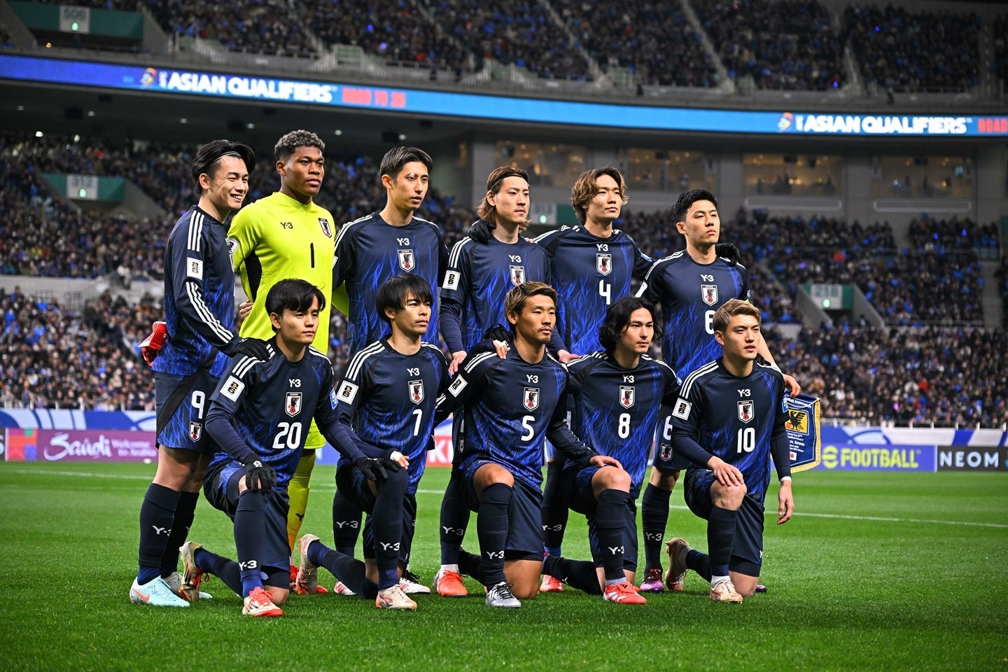 すでに出場権を手に入れた日本は７人の選手を初招集した。(C) Getty Images
