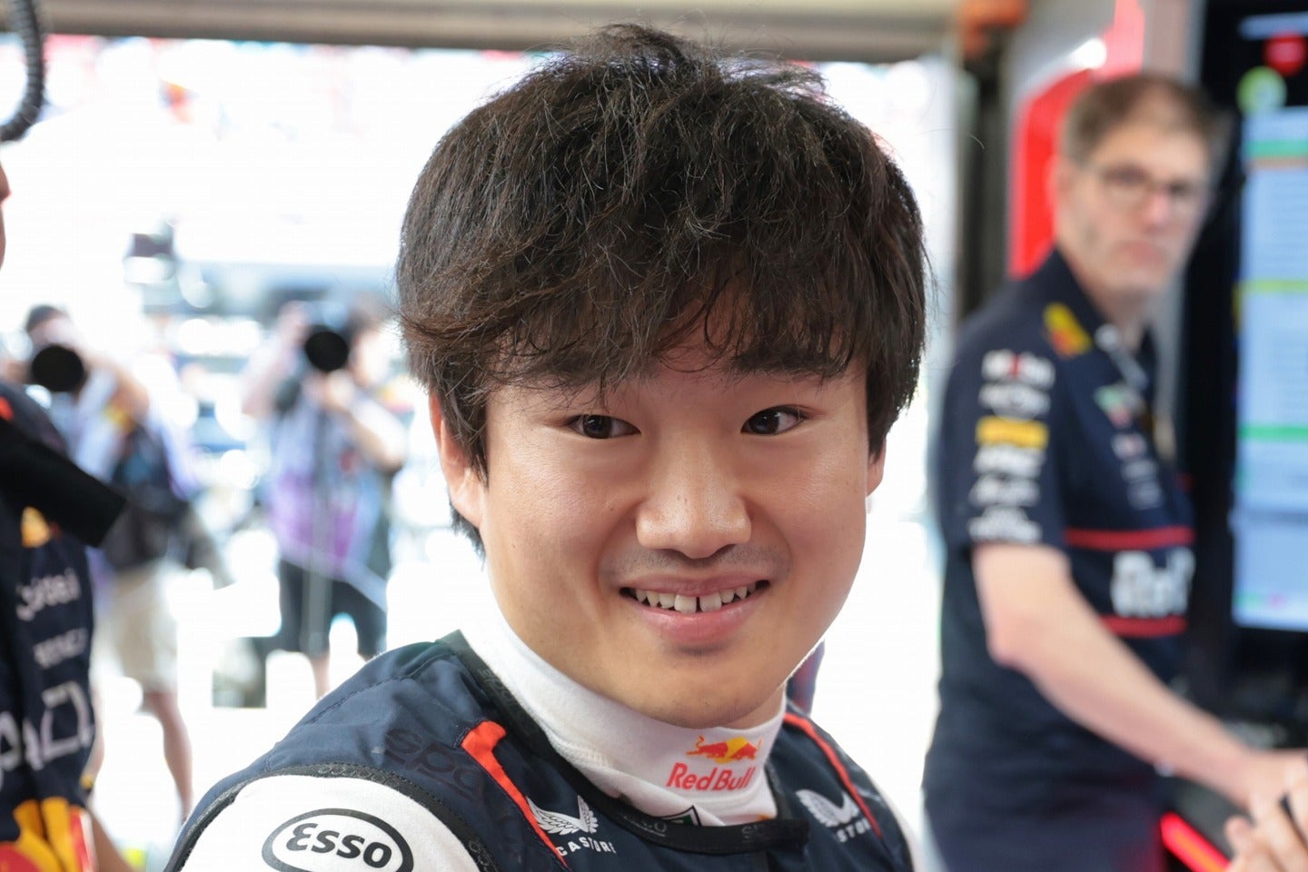 ホーナー代表から躍進を期待されている角田。(C) Getty Imaegs
