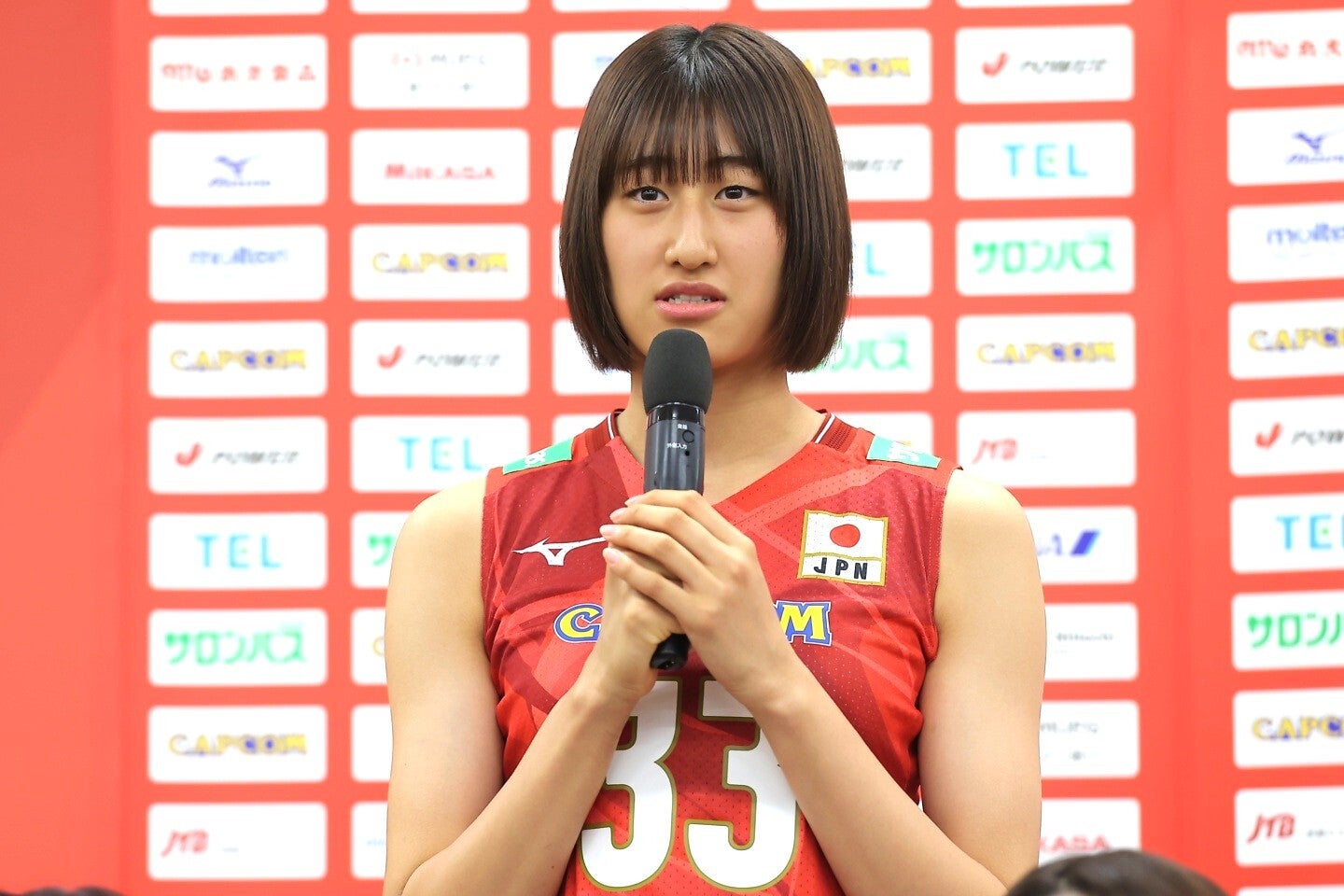 日本代表に選出された秋本美空。母親はロンドン五輪銅メダリストだ。写真：福冨倖希