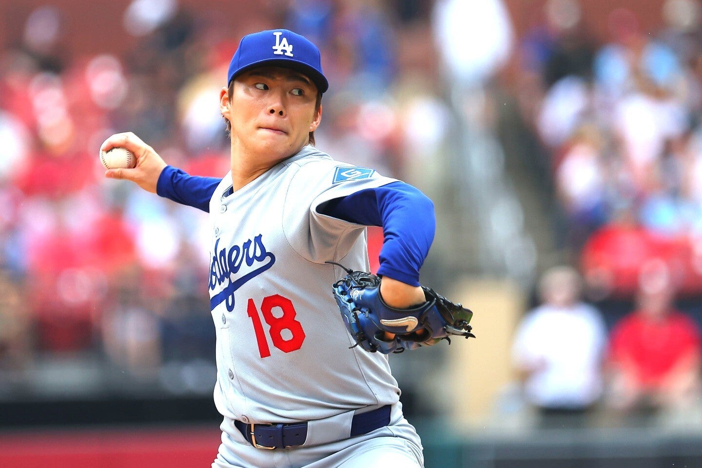 山本は６回９K無失点の好投も白星は付かなかった。(C) Getty Images