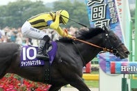 安田記念を制したジャンタルマンタル。春のマイル王に輝いた。写真：産経新聞社