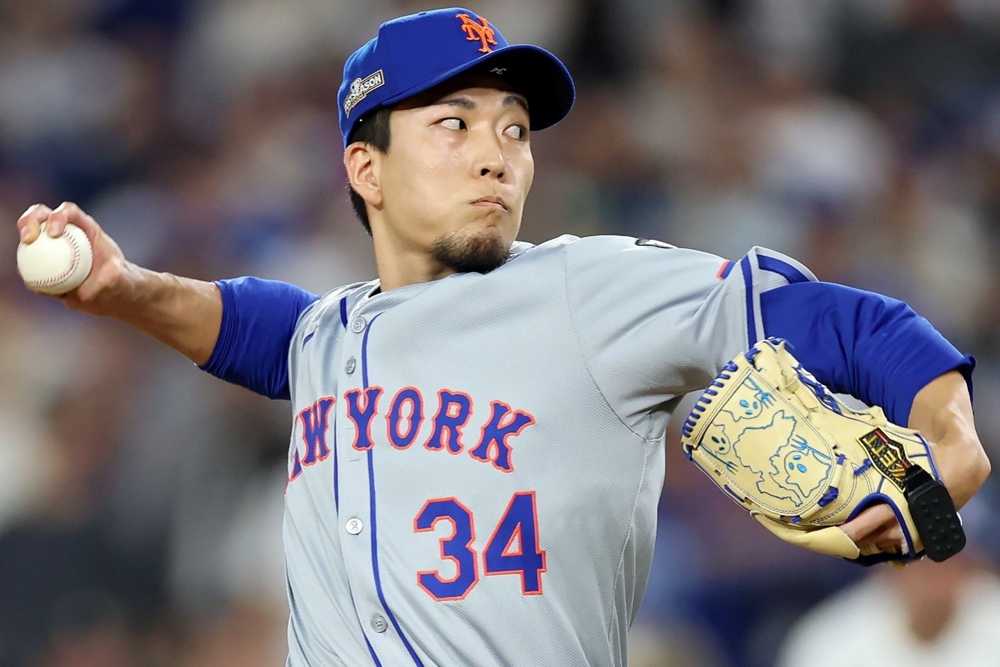 今季６勝を挙げる千賀。好調のメッツを支える先発ローテーションのひとりだ。(C) Getty Images