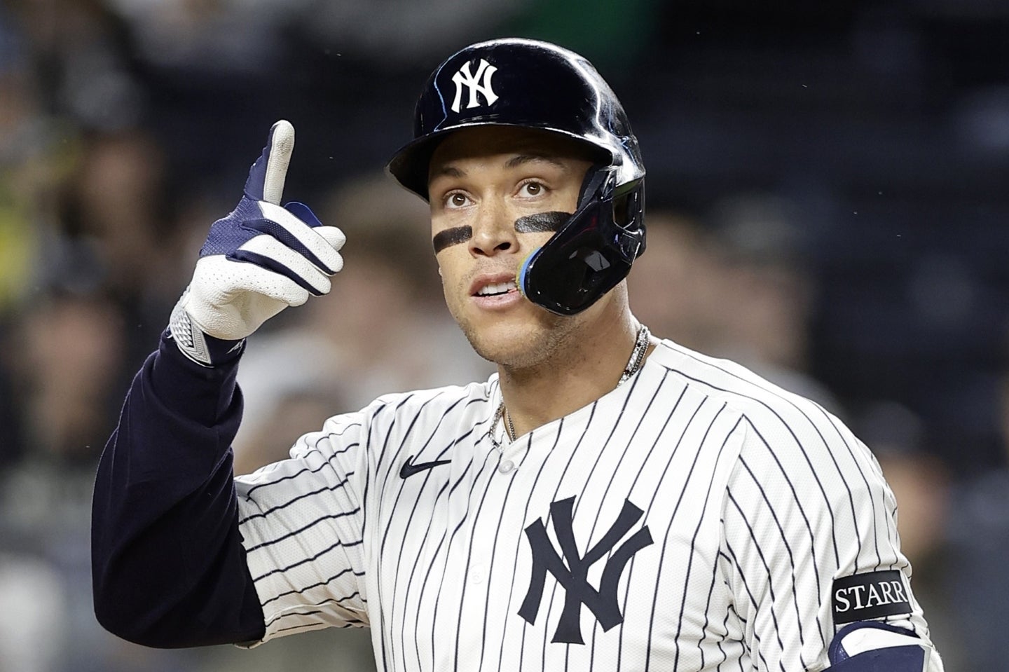 打率.396、23本塁打と好成績を残しているジャッジ。(C)Getty Images