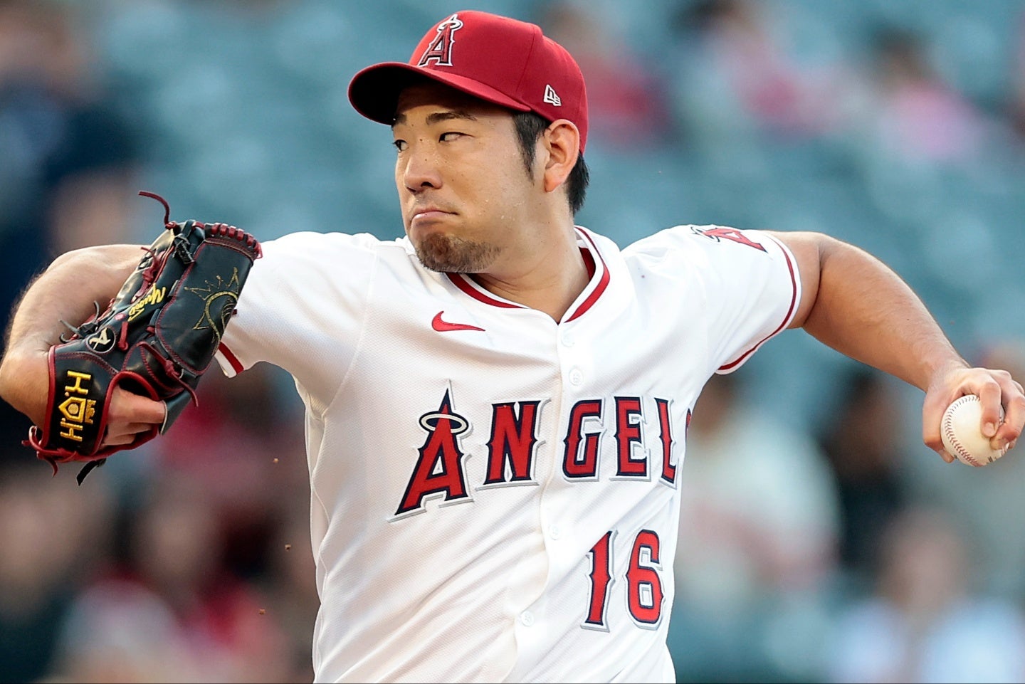 今季２勝目を挙げた菊池。(C)Getty Images