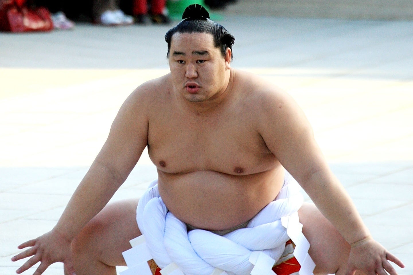 第68代横綱の朝青龍。SNSに私見を綴った。(C)Getty Images