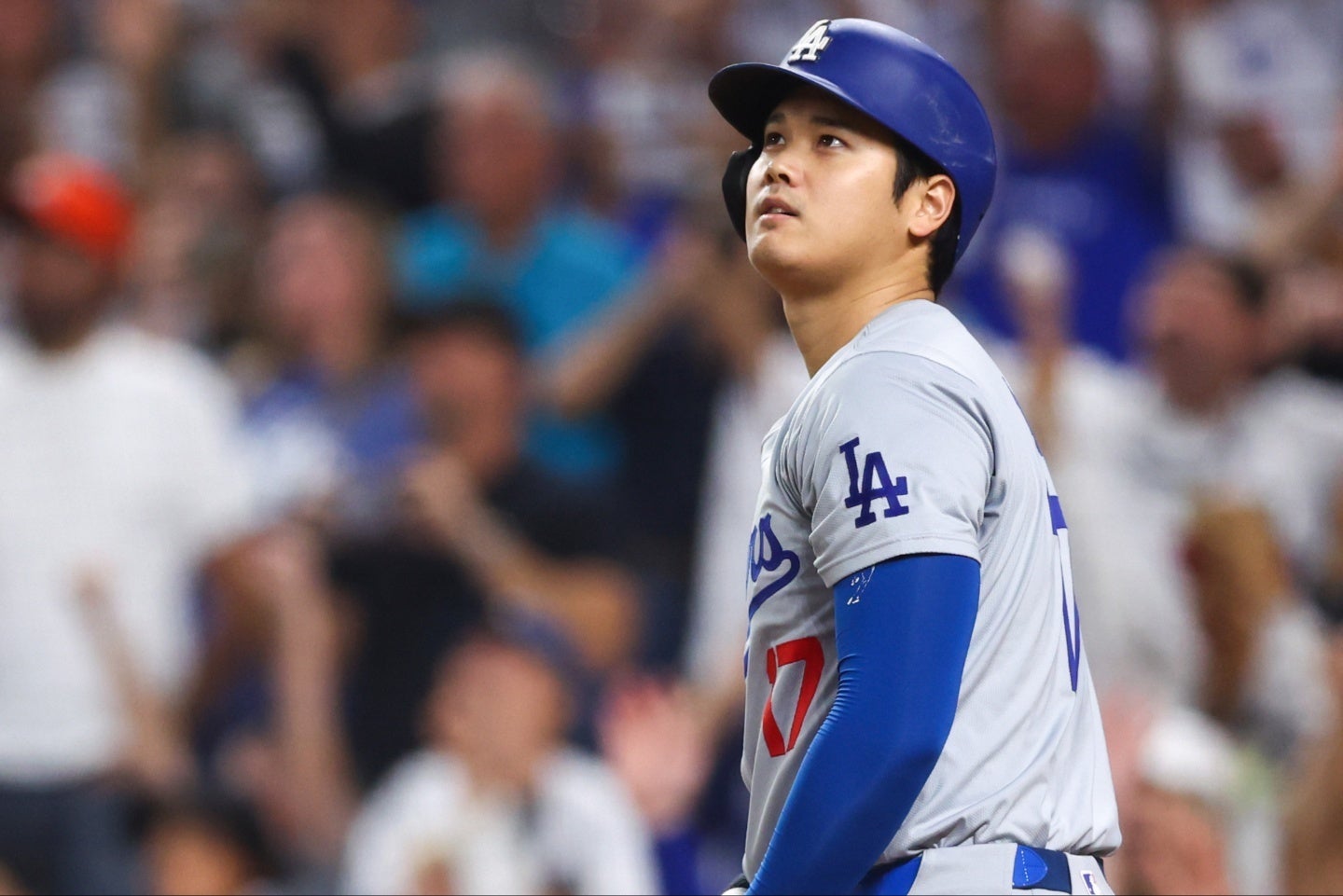 オフの場面でもファンを喜ばせる大谷。(C)Getty Images