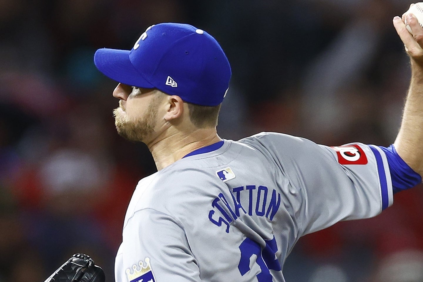 ドジャースを退団してFAとなったストラットン。(C)Getty Images
