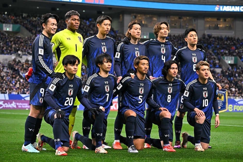 W杯アジア最終予選を首位通過した日本代表。来年の本大会が楽しみだ。写真：金子拓弥（THE DIGEST写真部）