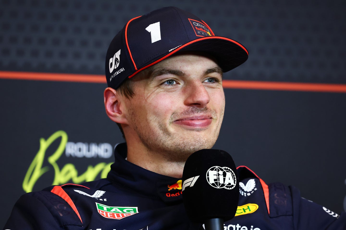 先月パパになったフェルスタッペン。(C)Getty Images