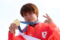 五輪金メダリストの堀米雄斗。(C) Getty Images