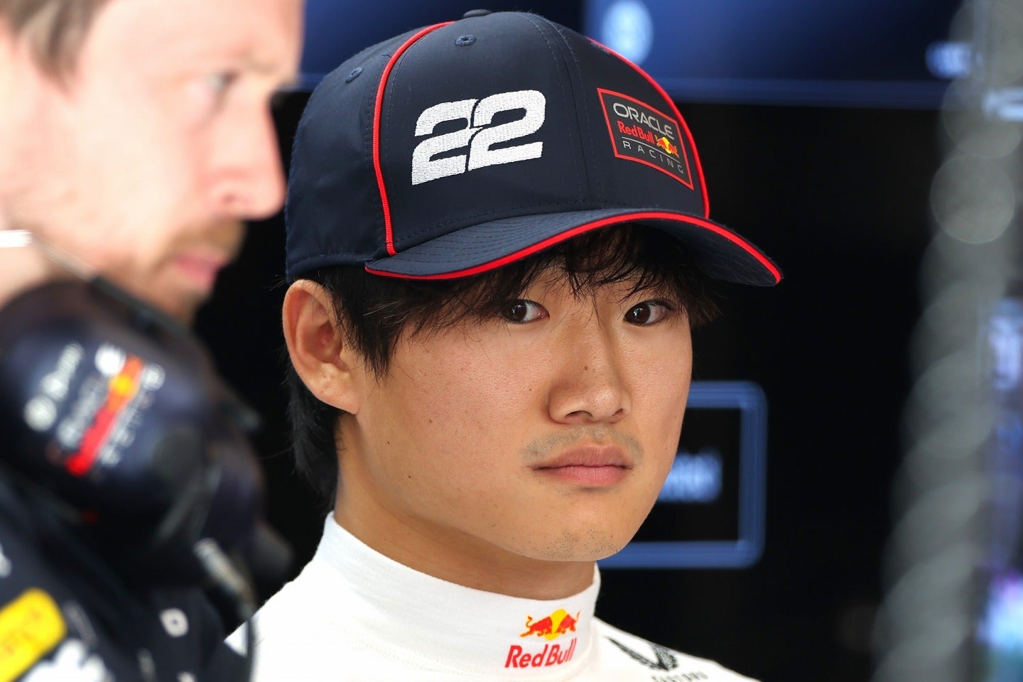 元F1ドライバーは角田（写真）とフェルスタッペンの実力差は、実際のタイム差ほどではない可能性があると語った。(C)Getty Images