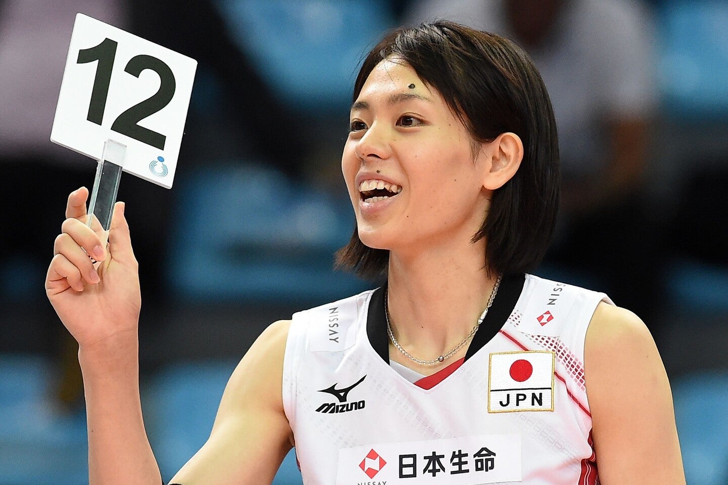 テレビ番組のロケオフショットを公開した迫田さん。(C)Getty Images