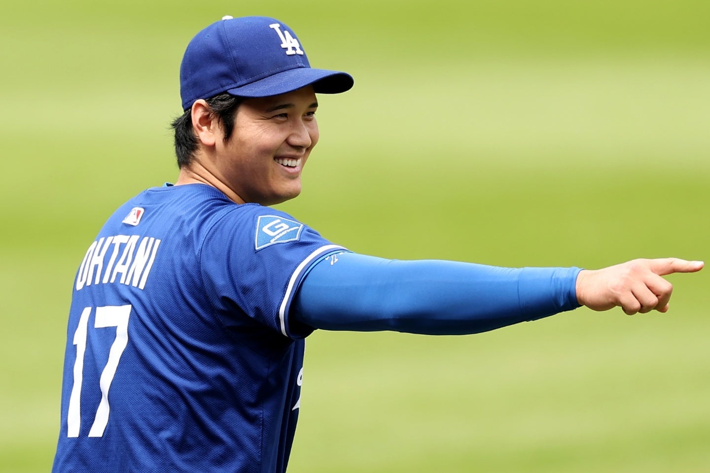 パドレスとの初戦で先発登板する大谷。地元メディアも期待の声が上がる。(C)Getty Images
