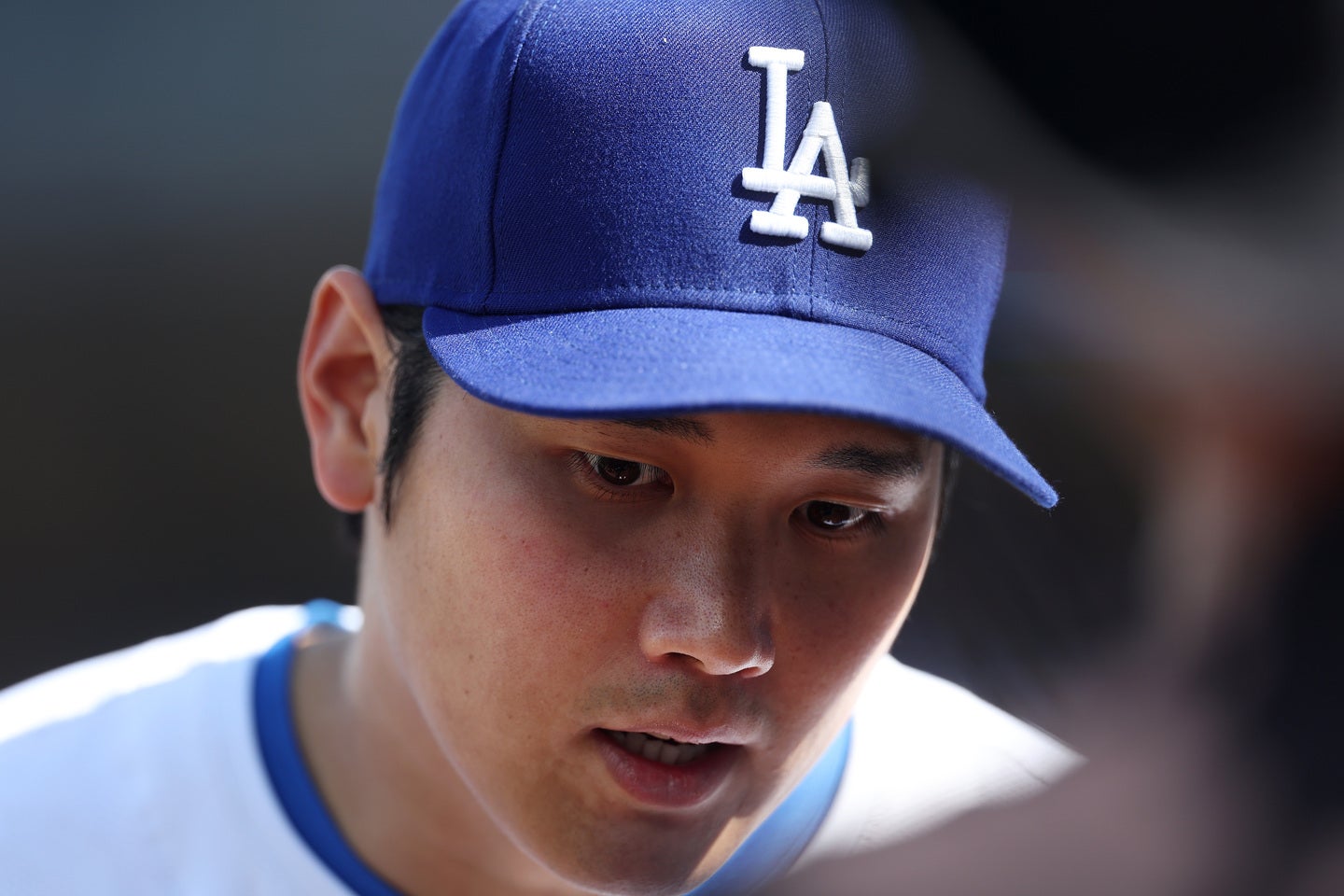 663日ぶりのマウンドに立つドジャースの大谷翔平。(C)Getty Images