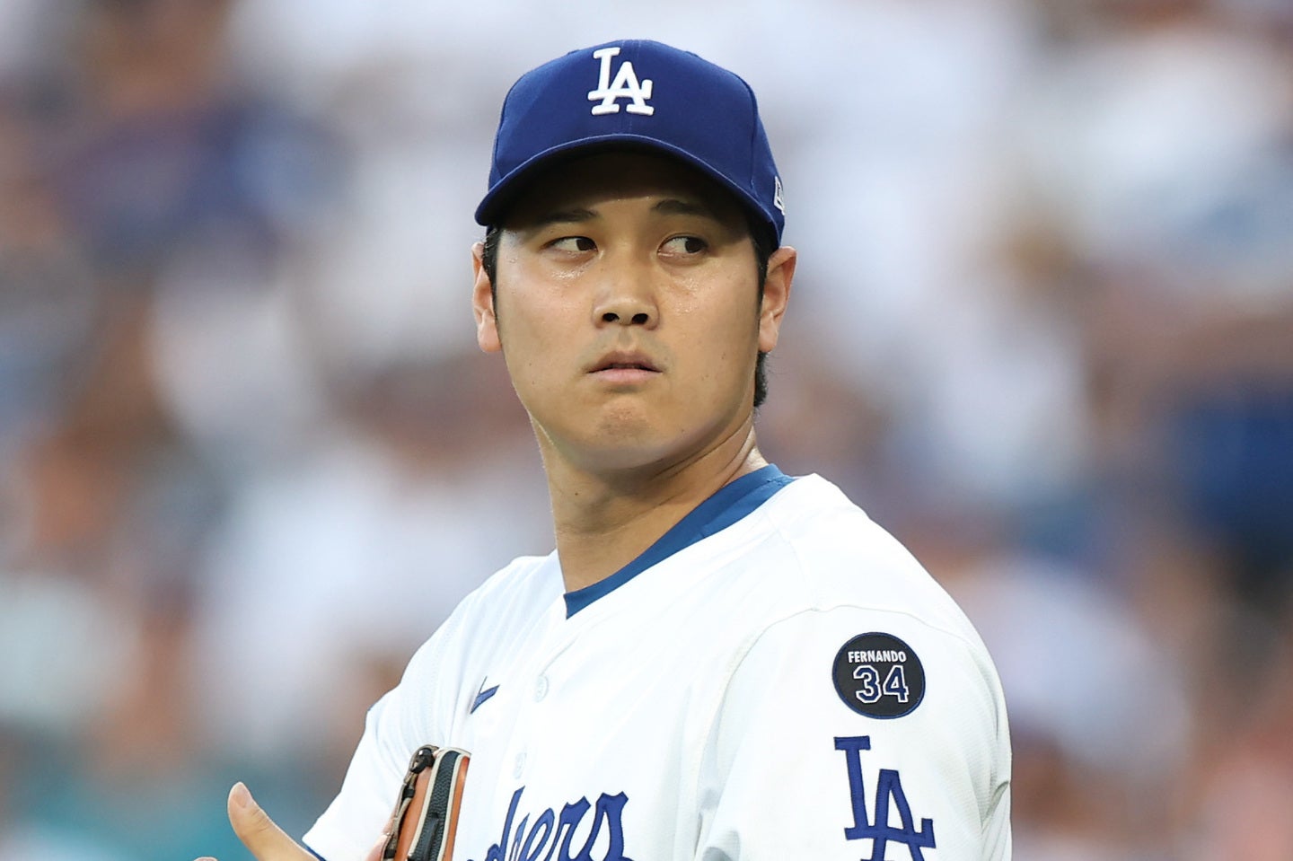 現地16日のパドレス戦で投打の二刀流復活を果たした大谷。(C)Getty Images