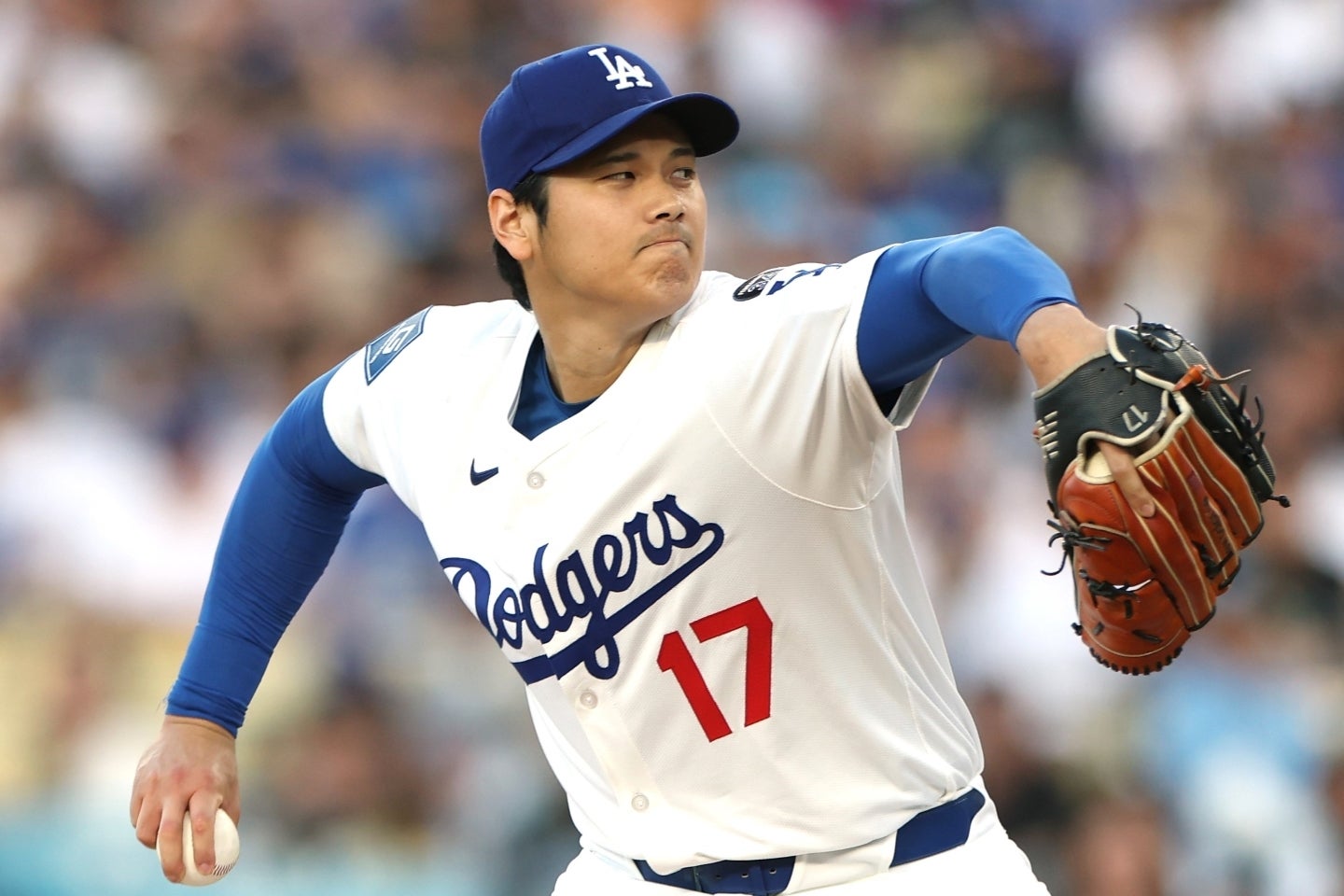 現地６月16日のパドレス戦で大谷が投手復帰を果たした。(C)Getty Images
