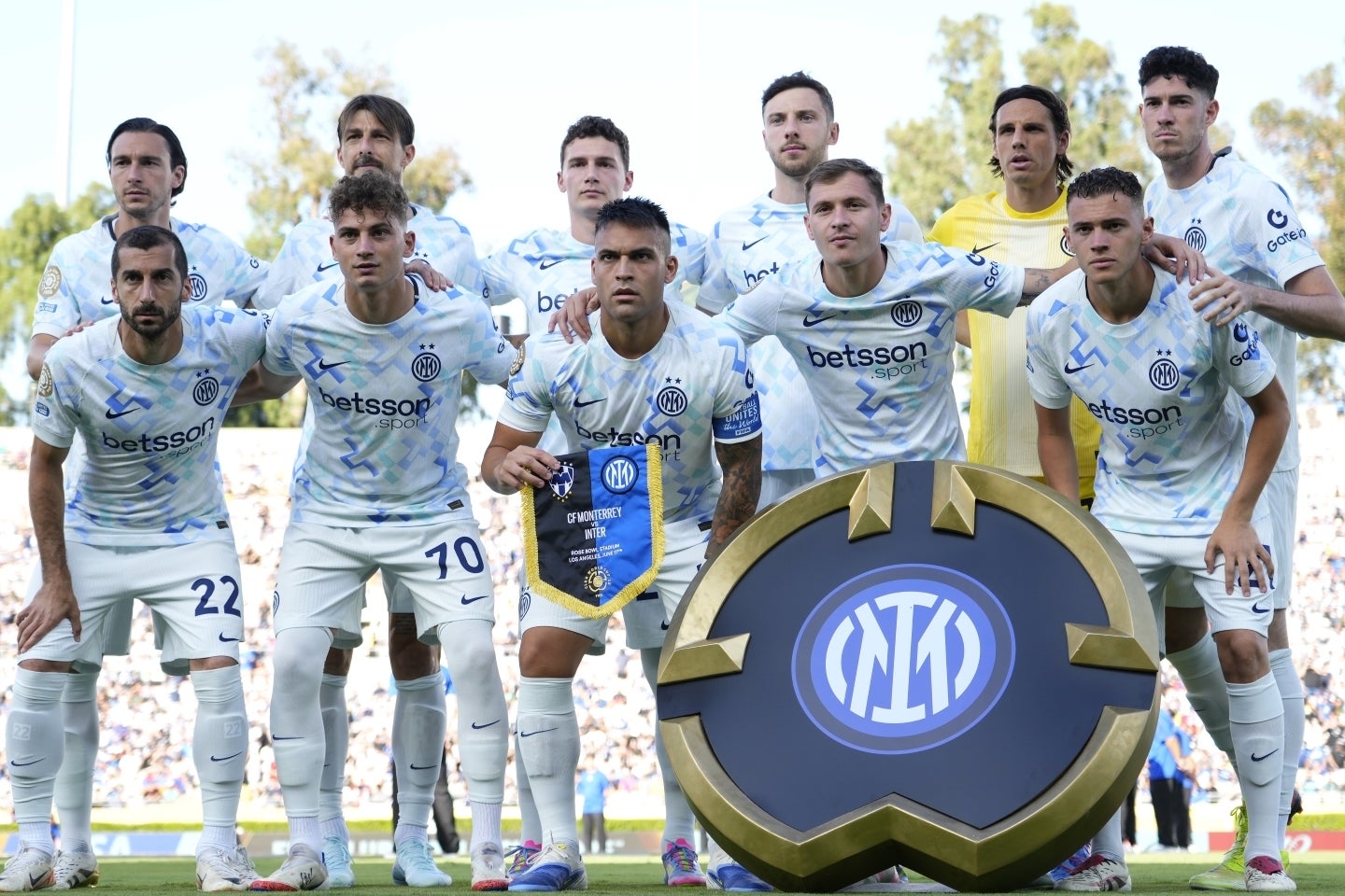 メキシコのモンテレイ相手に１－１で引き分けたインテル。次戦は浦和レッズと対戦する。(C)Getty Images