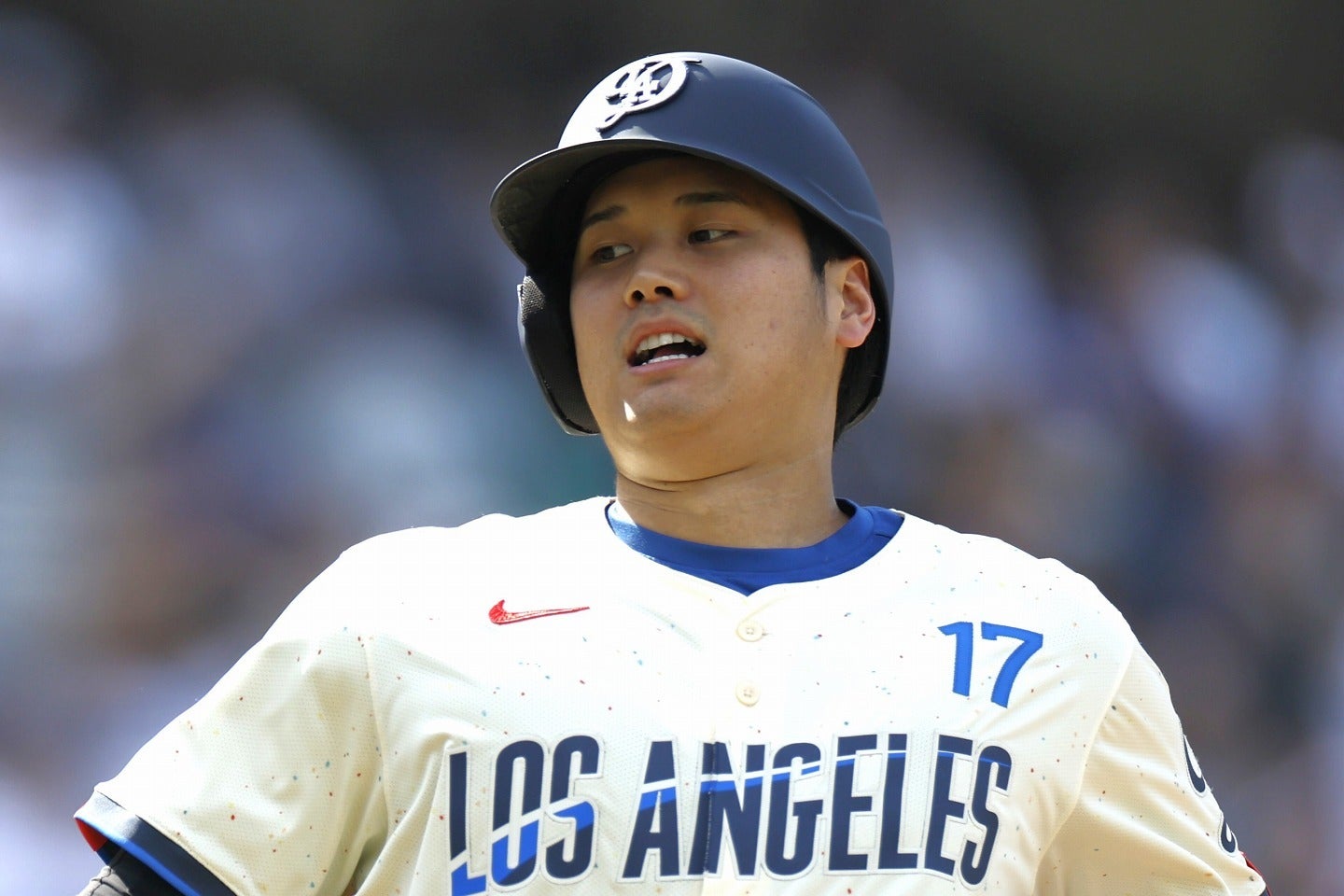 歴代トップレベルのペースで得点を重ねている大谷。(C) Getty Images