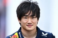 ドライビングの方針について英ジャーナリストから高評価を受けた角田。(C)Getty Images