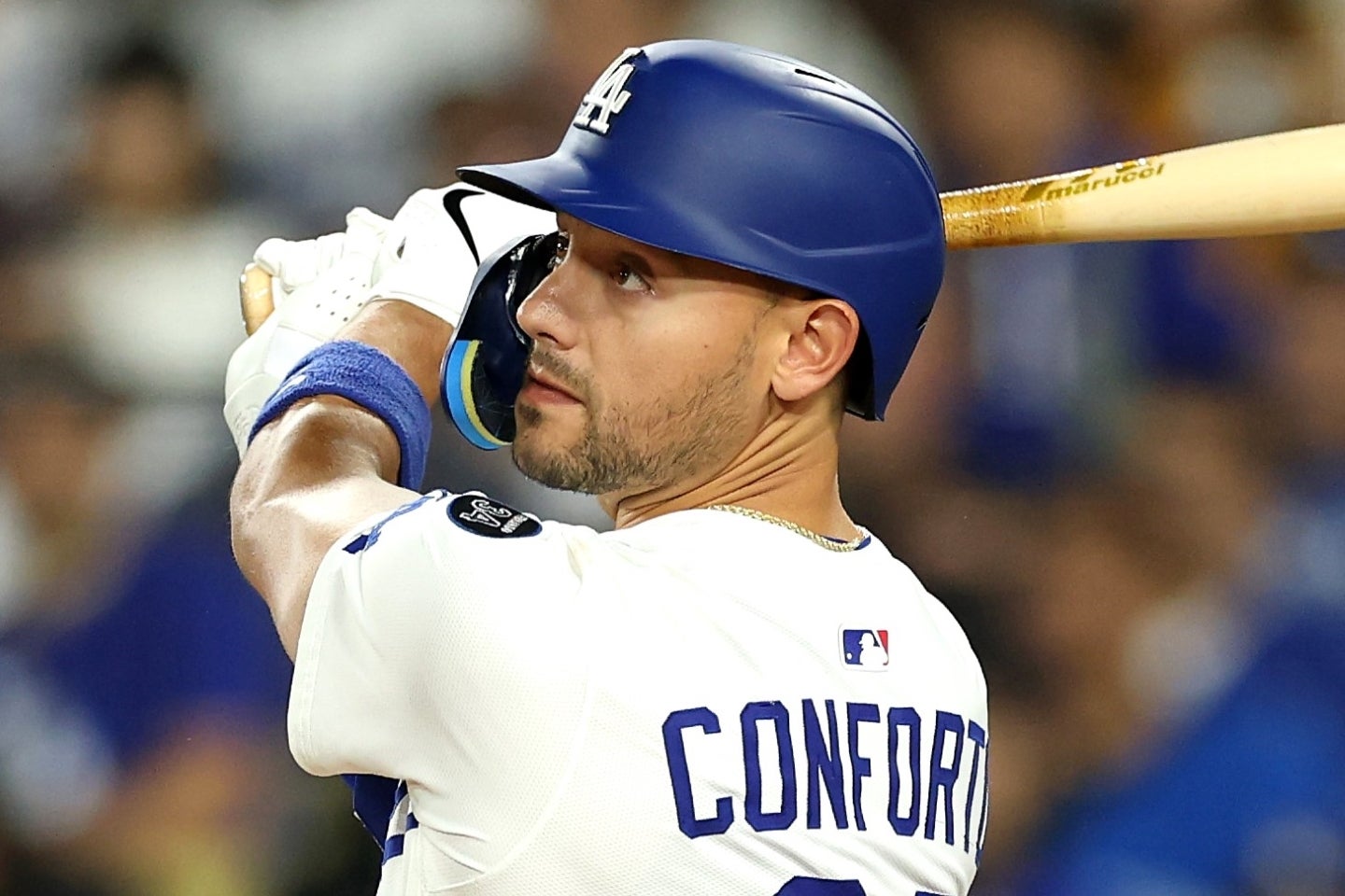 ロイヤルズへの移籍の可能性が報じられたドジャースのコンフォート。(C)Getty Images