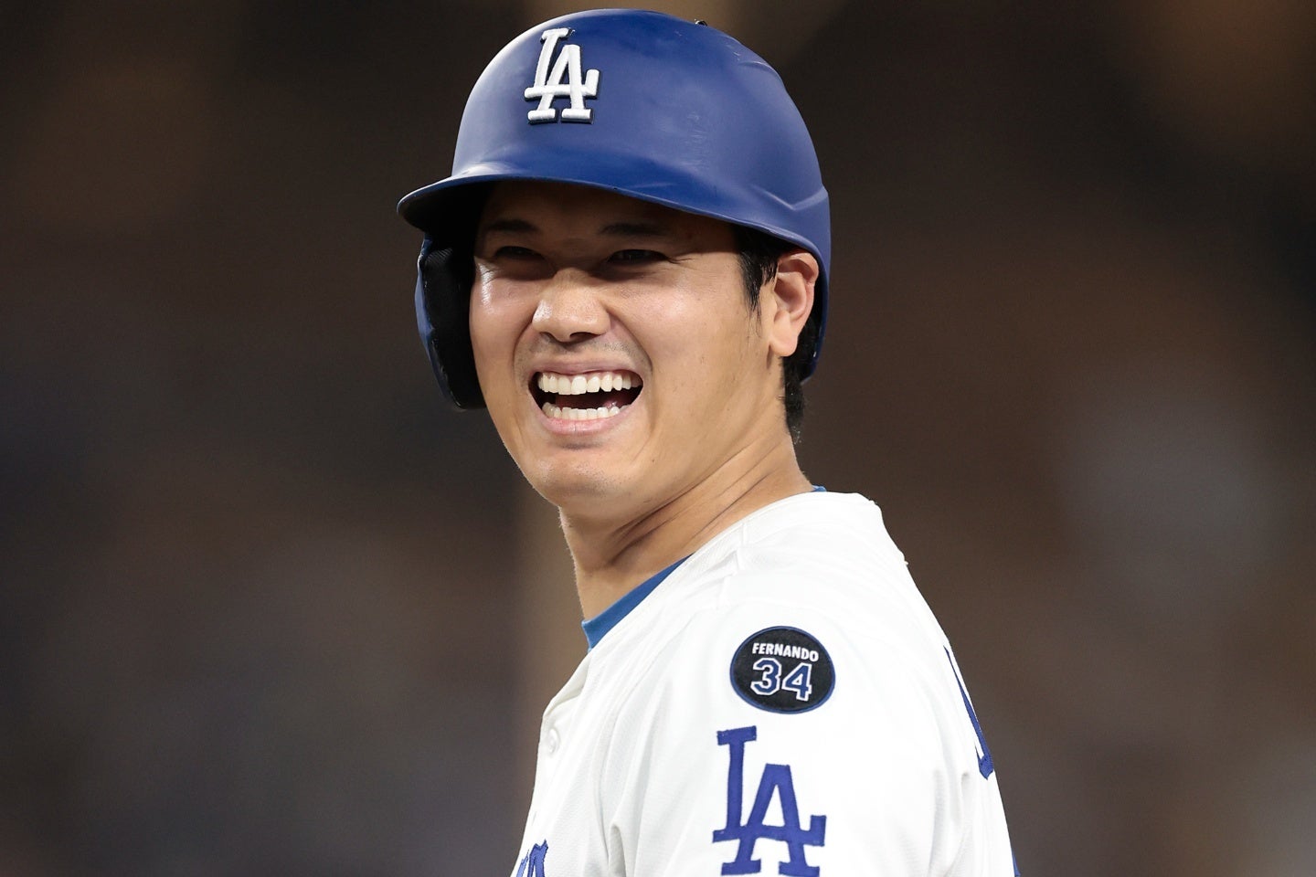 ドジャースの大谷。長女の出産祝いが意外な球団から届いた。(C) Getty Images