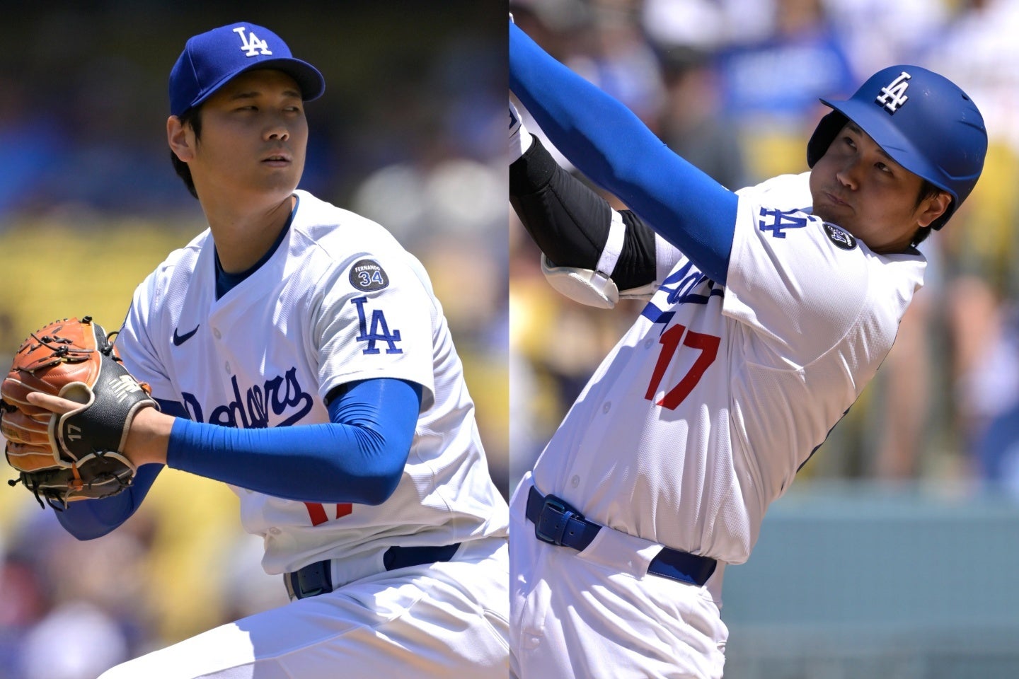 大谷は投打の二刀流で２K無失点、HRを放つ大活躍をみせた。(C)Getty Images