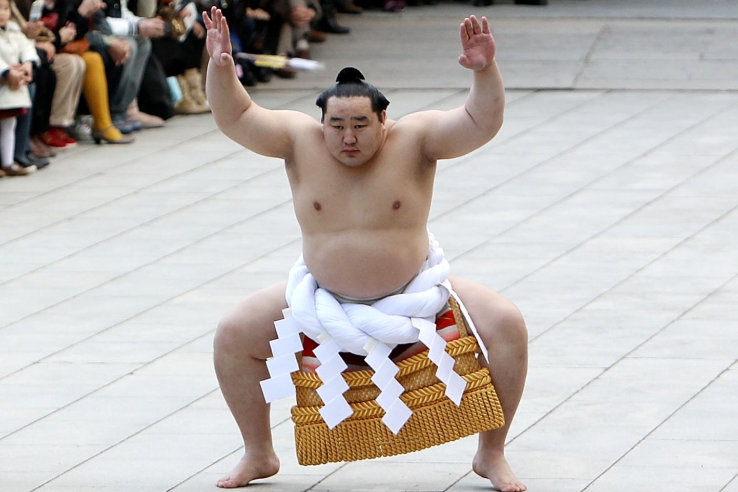 第68代横綱の朝青龍。角界を盛り上げた盟友との２SをSNSにアップした。(C)Getty Images