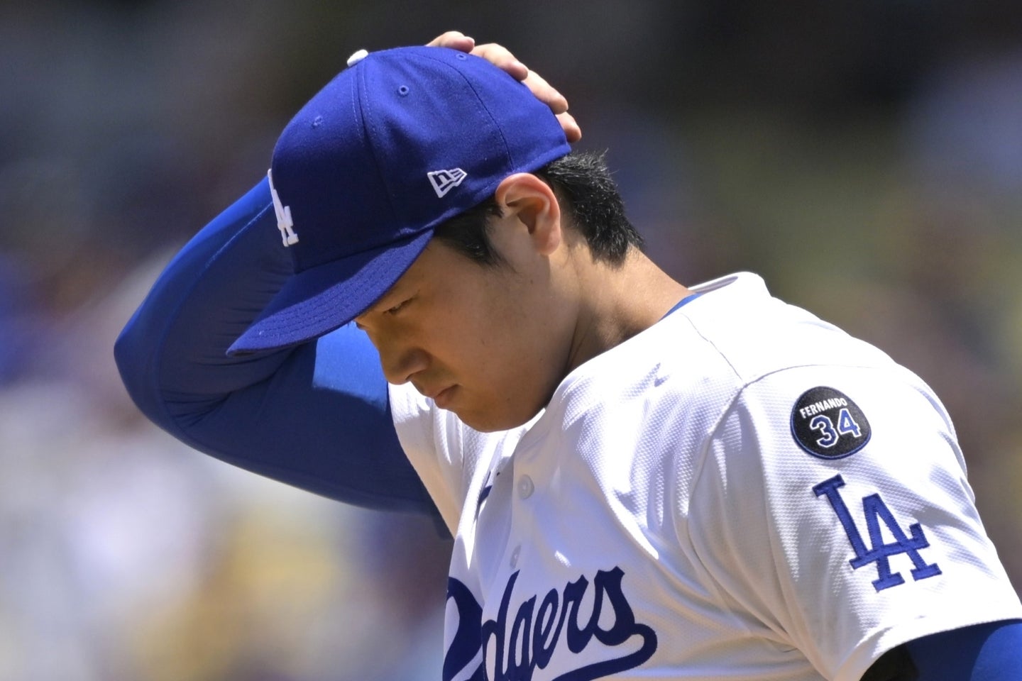 中５日で復帰２戦目の登板を果たした大谷。(C)Getty Images