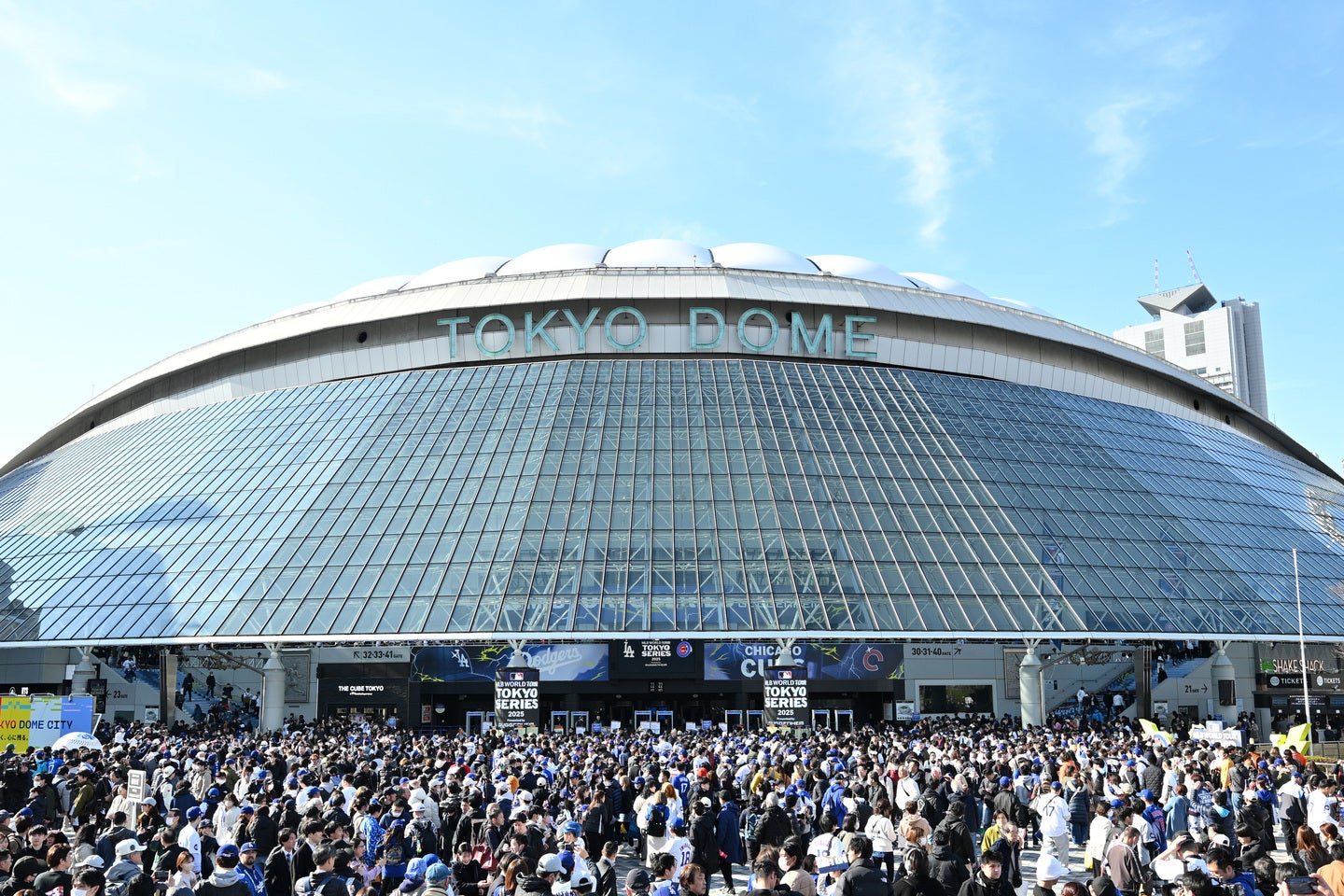 東京ドームで行なわれた巨人対西武の交流戦を観戦していたお天気キャスターが話題になっている。(C)Getty Images