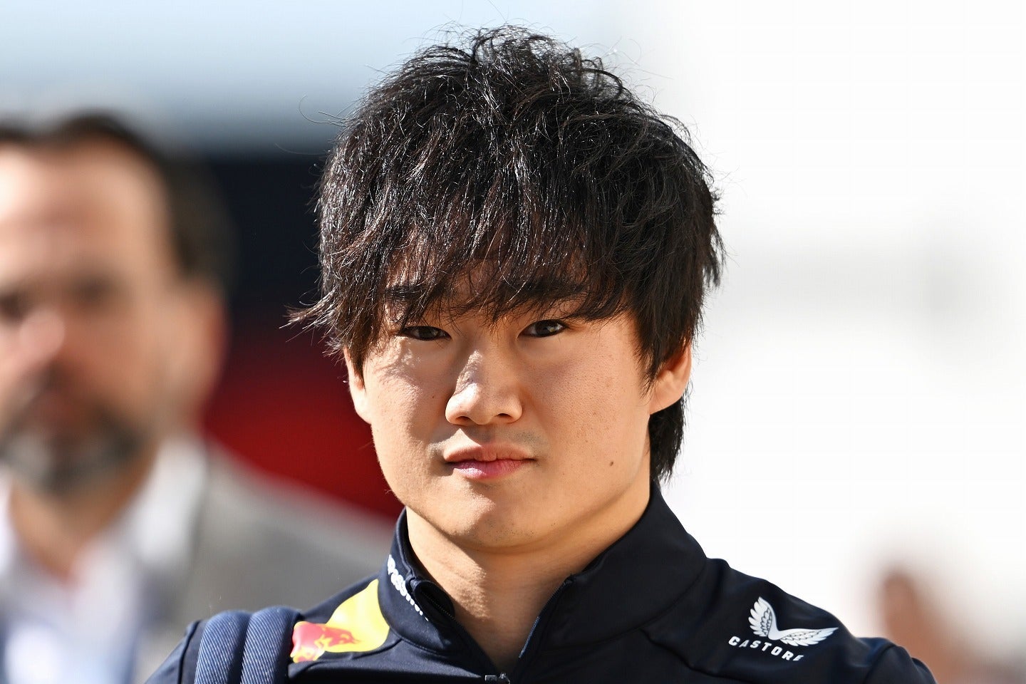 トップチームでの初のホームレースを前にチームへの貢献を誓った角田。予選で上位に食い込めるか。(C)Getty Images