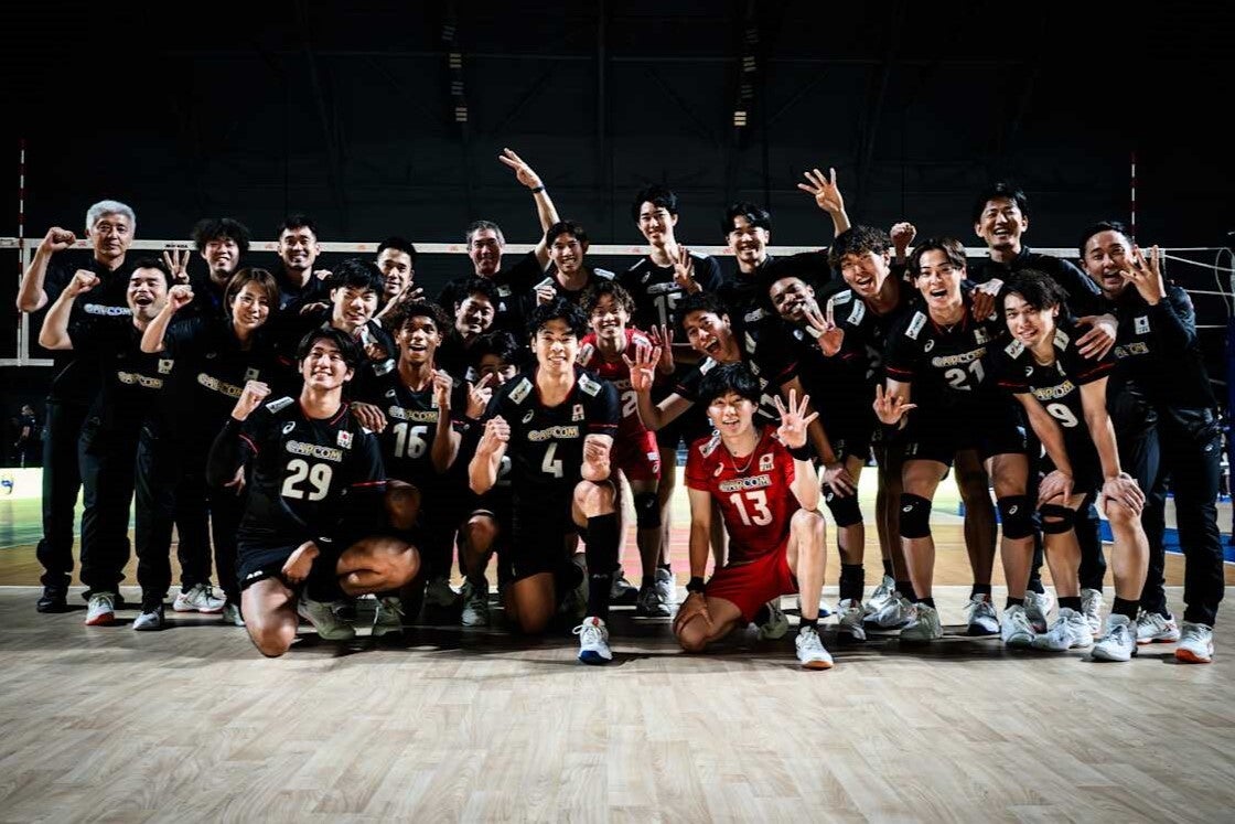 主力メンバーを欠くなか、日本が確かな強さを見せつけた。(C)Volleyball World